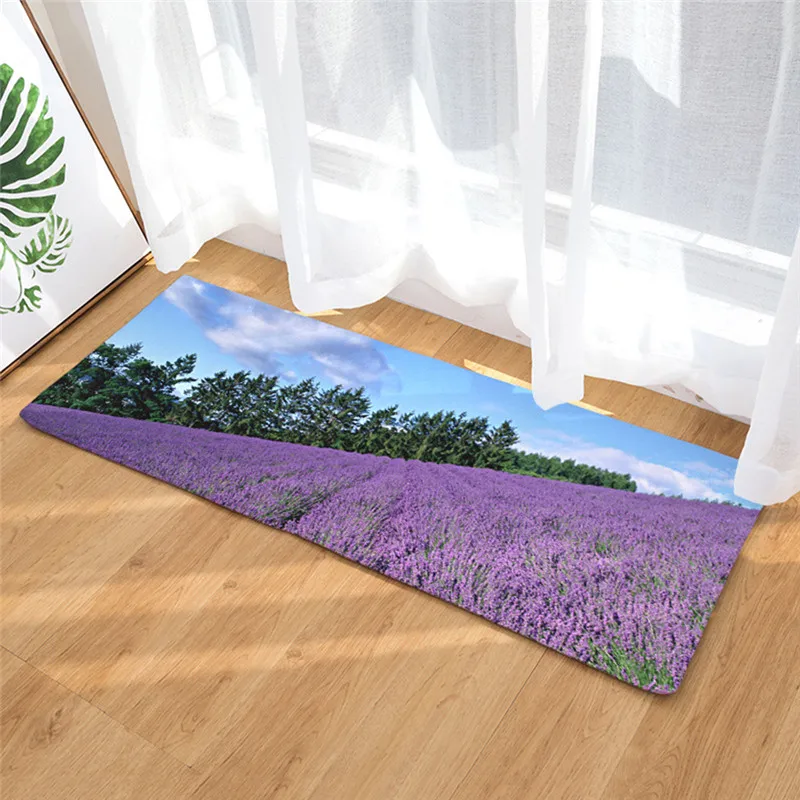 1 40x120cm Non Slip Water Absorption Rug Bath Mat Set Bathroom Carpet Kitchen Door Floor Mat Carpet for Toilet Mat Dropshipping - Цвет: 1