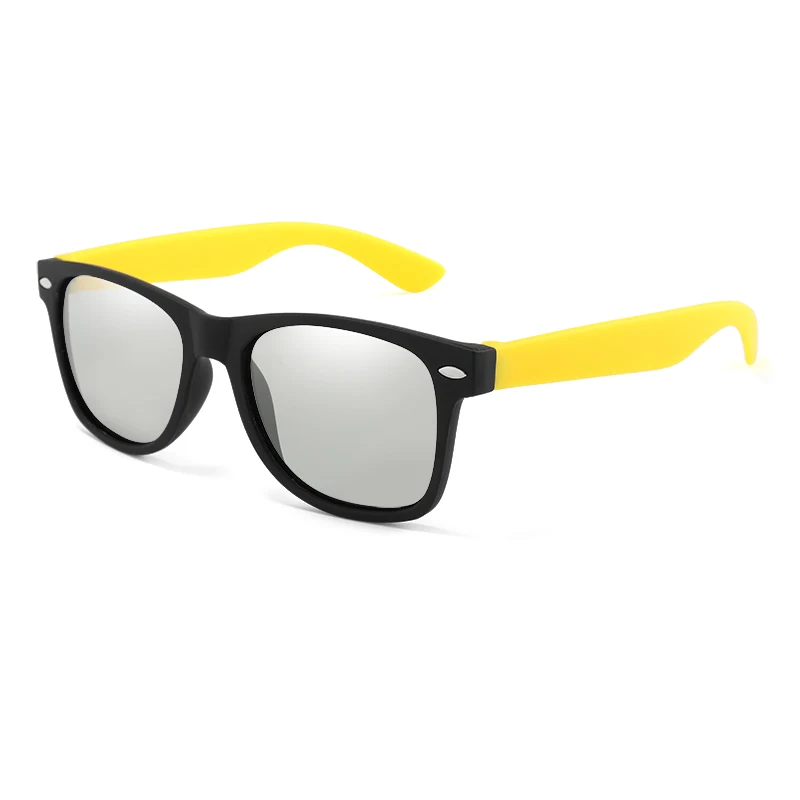 black yellow Longkeperer спортивные мужские солнцезащитные очки поляризованные солнцезащитные очки для вождения на открытом воздухе фотохромные солнцезащитные очки для женщин квадратные Chemeleon Gafas UV400 - Цвет линз: black yellow
