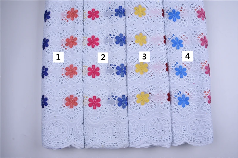 Высококачественная африканская кружевная ткань из 100% хлопка мягкие отверстия