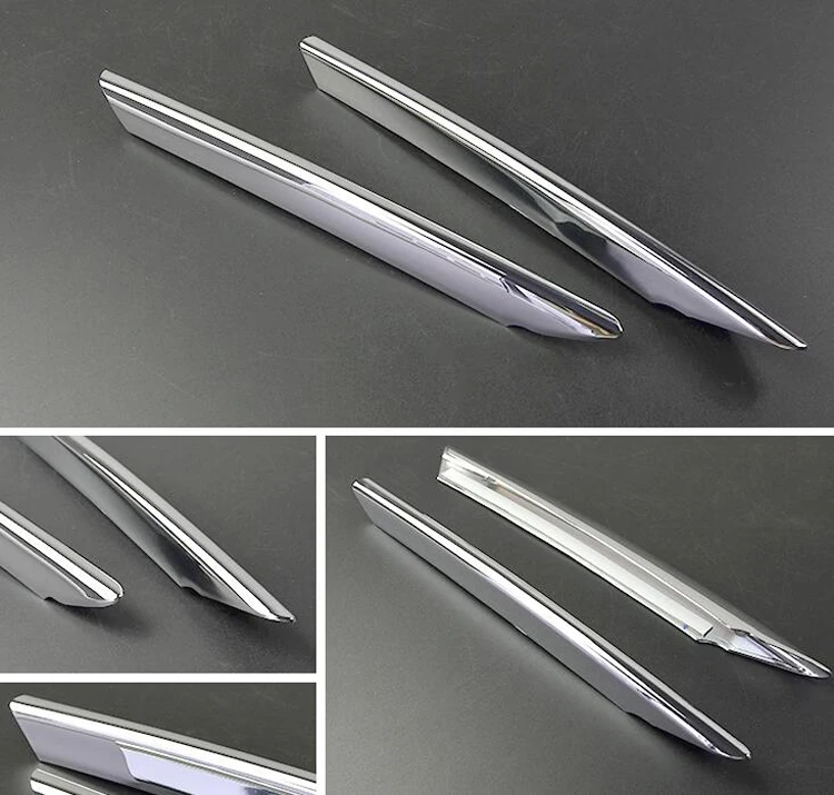 Передняя противотуманная фара бампер решетка радиатора хромированная накладка