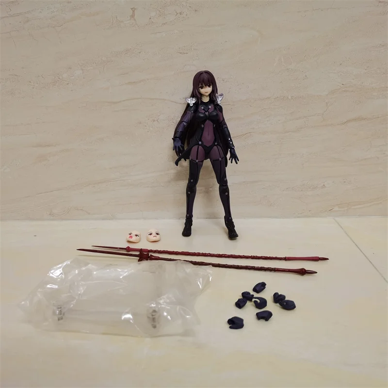 

Anime Fate Grand Order Scathach PVC Action Figure Collectible Model Doll Toy 15cm Figma 381
