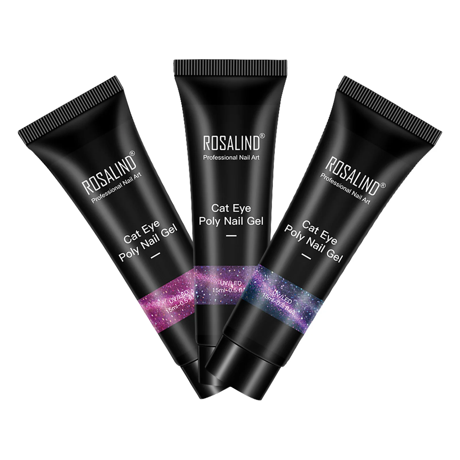 

3 шт./компл., 45 мл, набор вспышек, блестящий гель для наращивания ногтей, УФ/Светодиодная лампа для ногтей, Новый кристаллический быстрый клей ...