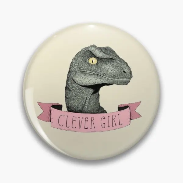 

Clever Girl Soft Enamel Pin Badge Decorative Clothes Badge Lapel Pin Brooch Jewelry for Women
