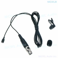 black mini professional clip lavalier microphone for shure tie clips lapel wireless ta4f 4pin l320