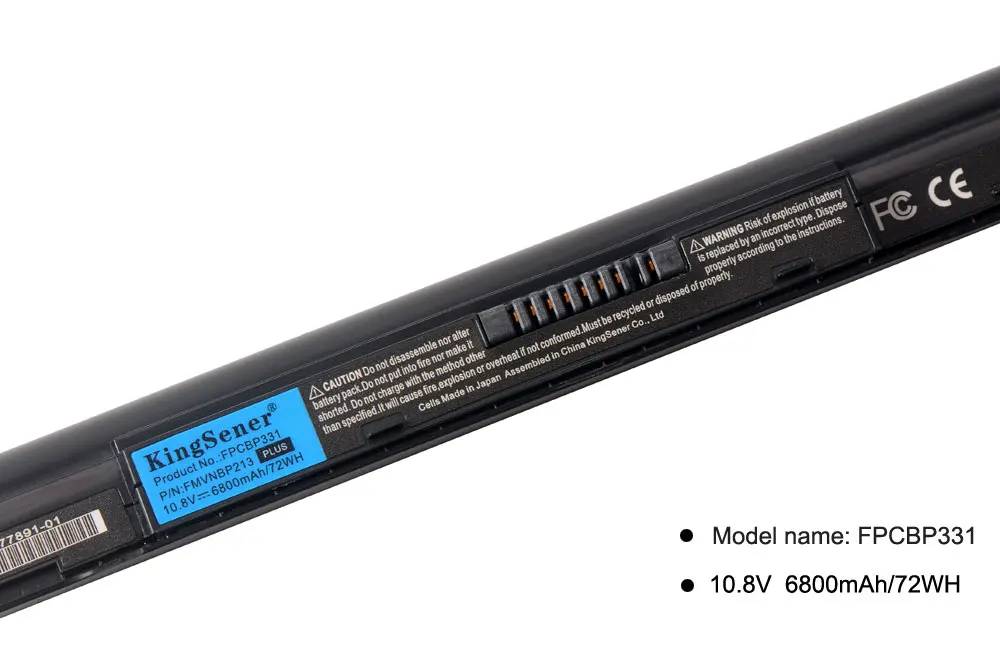 KingSener японская ячейка FPCBP331 батарея для Fujitsu LifeBook A532 AH512 AH532 AH532/GFX FPCBP331 FMVNBP213 fpc347bpap 4400 мАч