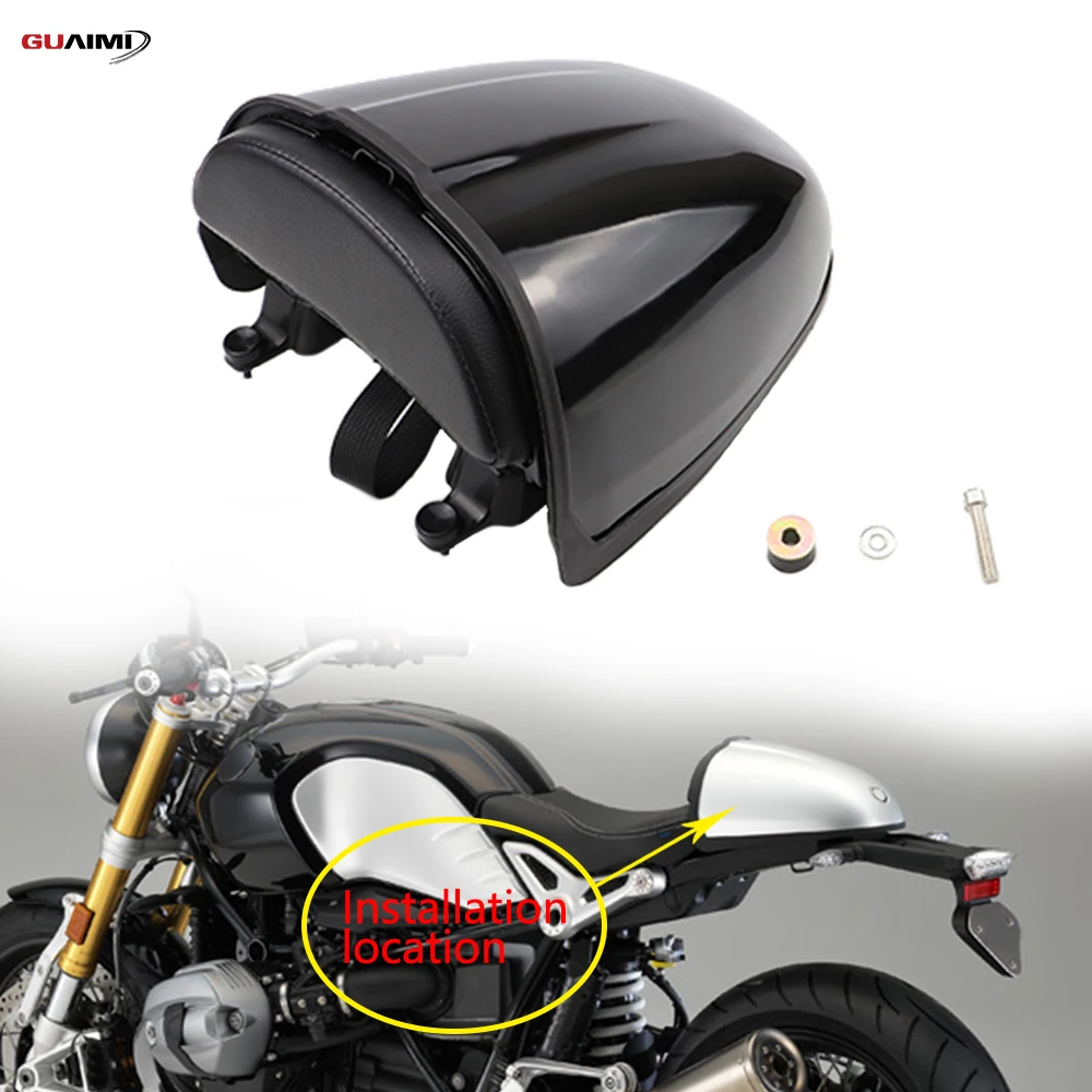 Motorcycle Pillion Seat Cowl Box Hump Cover Rear Trunk Cowl For BMW R nineT 2014-