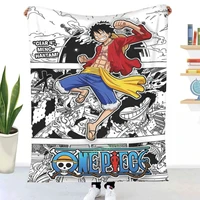 one piece luffy throw blanket 3d printed sofa bedroom decorative blanket children adult christmas gift