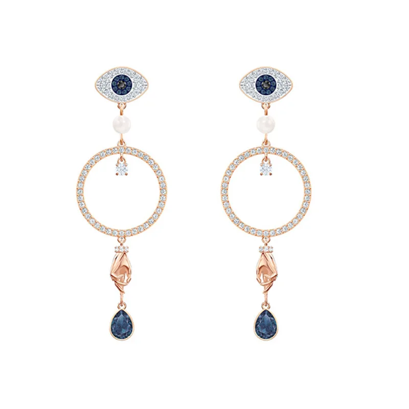 

Высококачественные серьги для женщин Swa 1:1 Lucky Element Magic Boho Fine Jewelry New