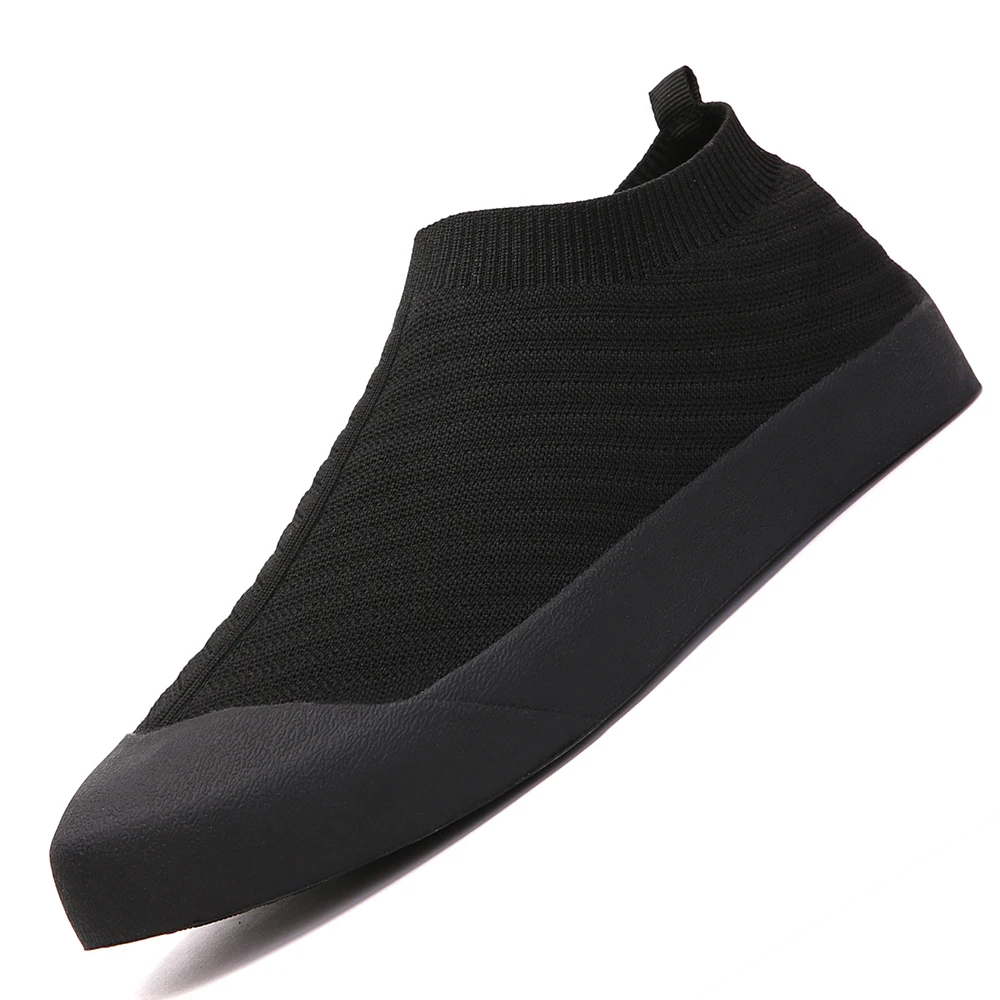 

Men's Vulcanized Shoes 35-46 Summer Designer High elastic Fly weaving Sock Sneakers Men Casual Shoes Soft Sole Comfortable Flats