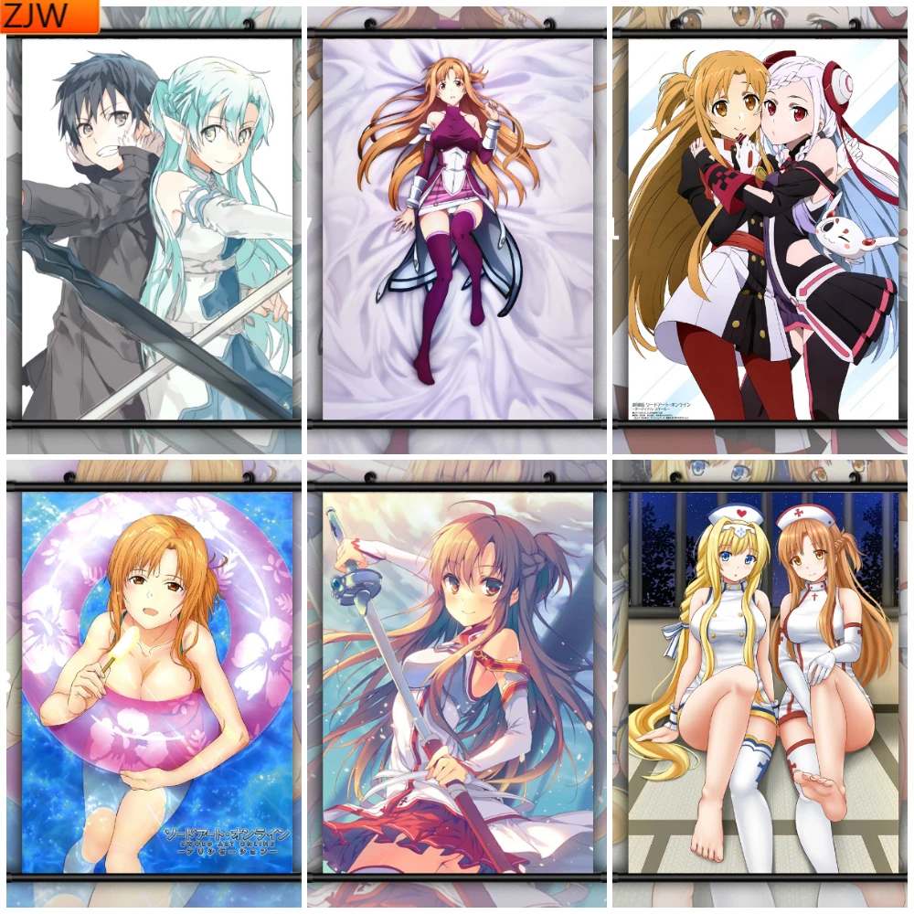 

Diamond Painting Sword Art Online Yuuki Asuna Anime Diamond Mosaic Cross Stitch Kit Full Diamond Embroidery Room Decor Disney