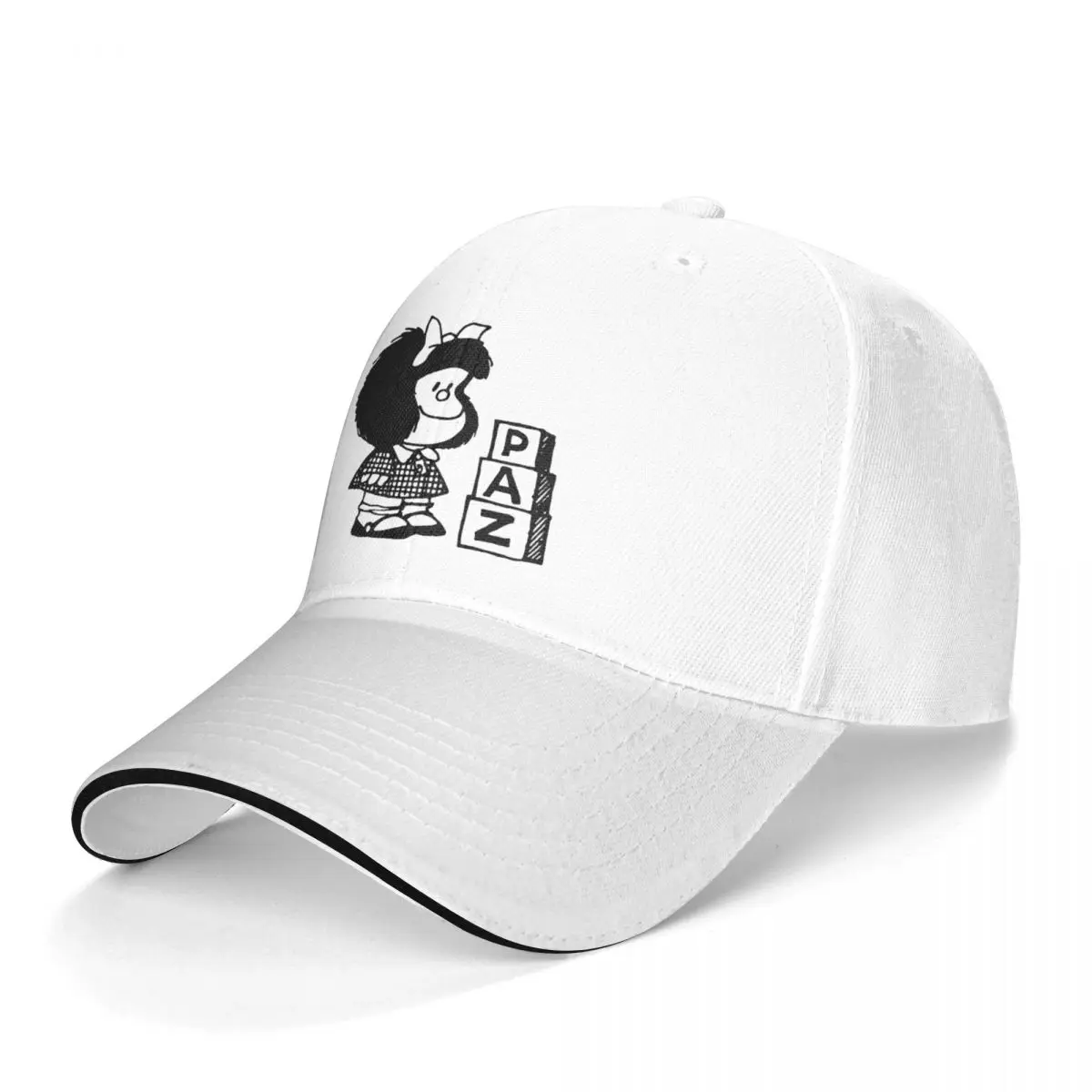 

Бейсболка Mafalda Мужская, дизайнерская Кепка из полиэстера, Симпатичная Модная кепка для университета