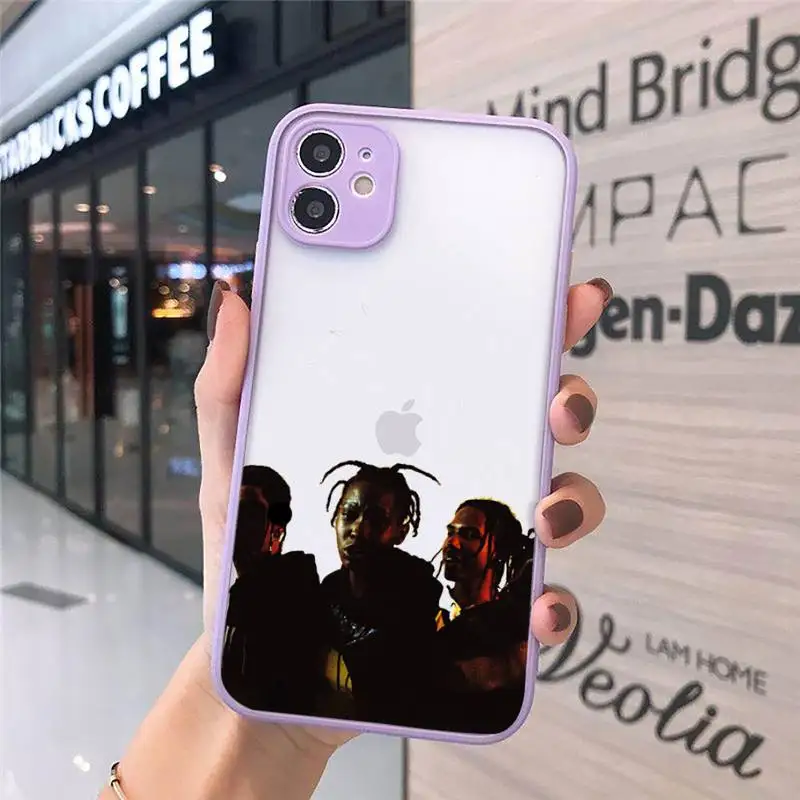 

Rapper Asap Rocky singer Phone Case matte transparent For iphone 7 8 11 12 plus mini x xs xr pro max cover