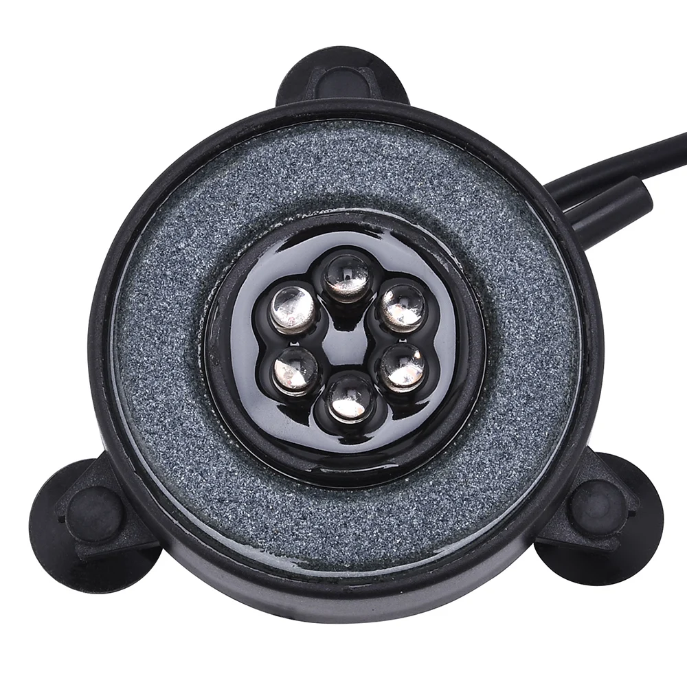 Разноцветный аквариумный светильник водонепроницаемый с воздушными пузырьками