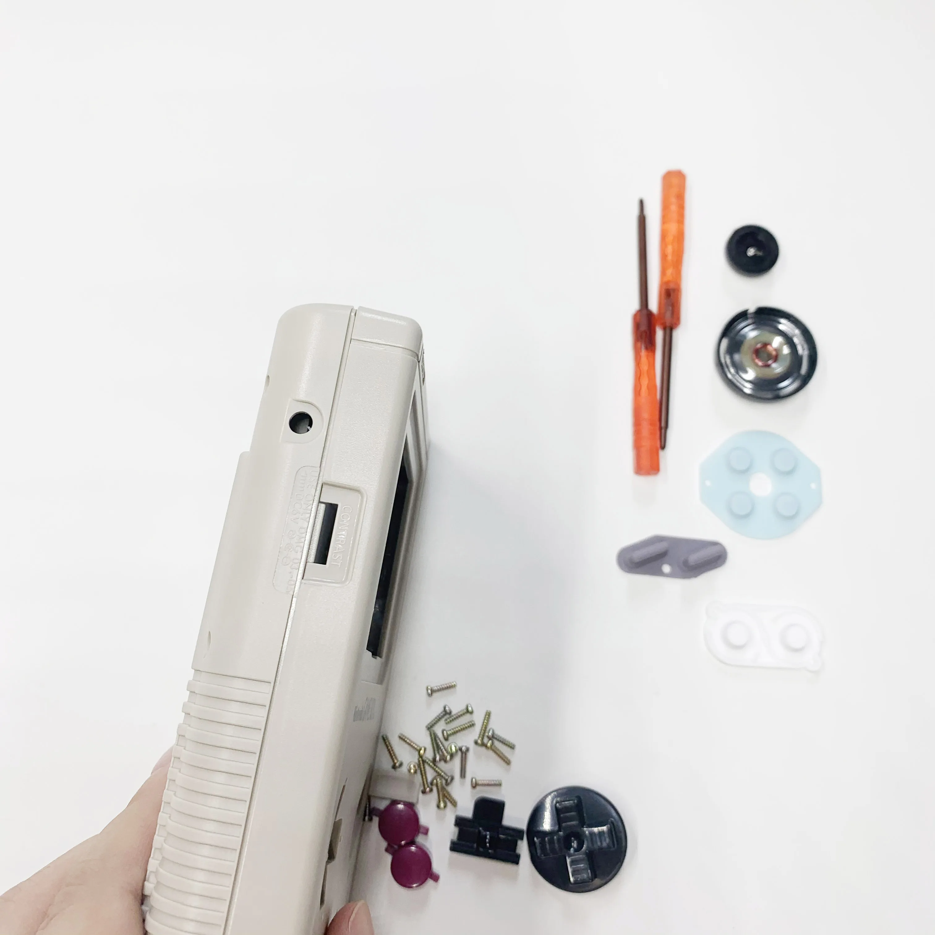 Чехол для игровой консоли Ganer Gameboy чехол-накладка на ГБ кнопки динамик резиновые