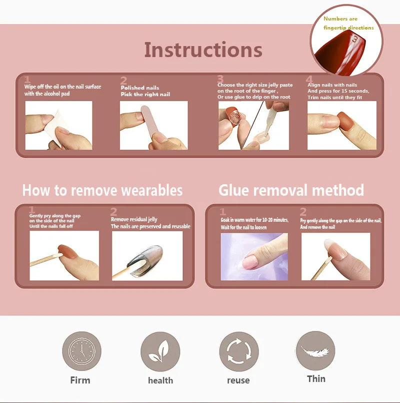 

Black White Snake Pattern Fake Nails Press On Nails Coffin Wear Manicure Stickers Finished Nail Stickers Extension Accessories