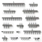 Регулируемые воздушные трубки для аквариума, из нержавеющей стали, 4681012