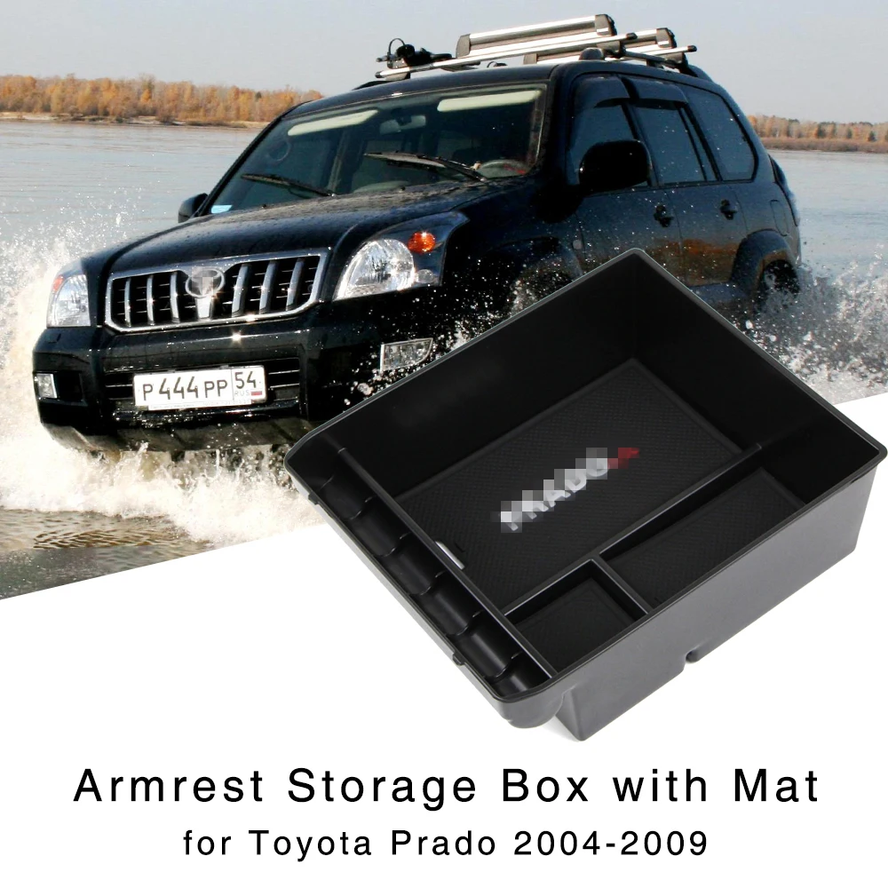 Подлокотник для хранения коробка держатель Toyota Land Cruiser Prado 2004 2005 2006 2007 2008 2009