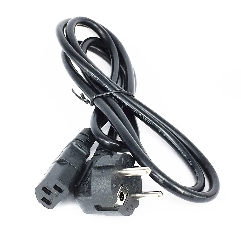 1PCS 1.5m EU Europe 3Pin Power Cord Cable 3Prong Laptop AC Adapter Lead cable 10A 250V | Электроника