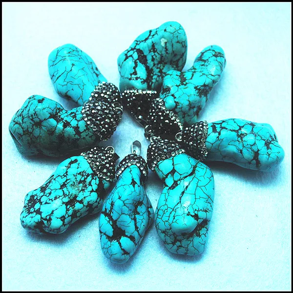 turquoise 30-40 Черные мидий Крылья Ангела оболочки подвески мать колье с жемчужными подвесками подвески аксессуары для туризма пляжные подарки - Окраска металла: turquoise 30-40