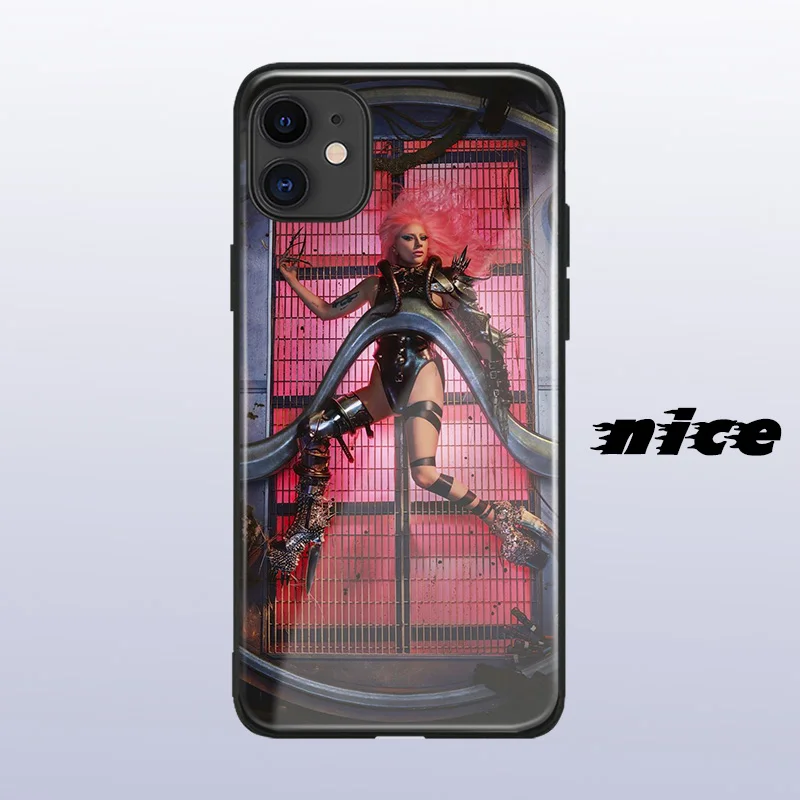 Мягкий силиконовый чехол для телефона lady gaga chromatica из закаленного стекла iPhone SE 6 6s 7