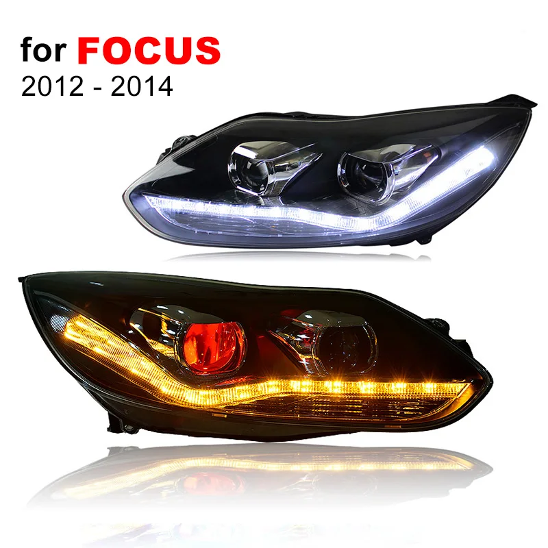 Головной светильник в сборе для Ford Focus 2012 2013 2014 левая и правая сторона с
