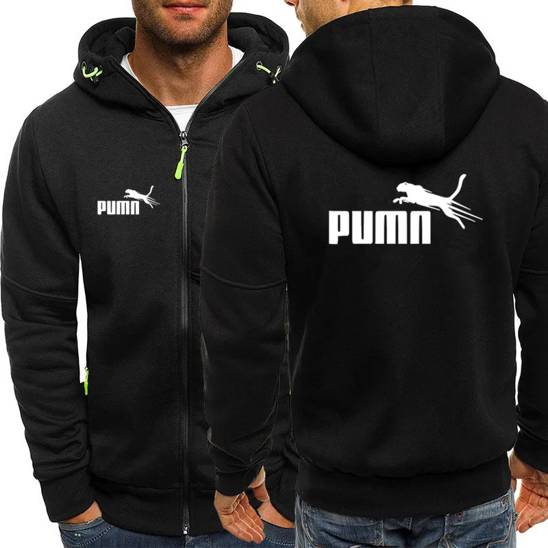 

Autumn Men Jackets Coats Fashion Hoody Jacket Funny Animal Print Casual Hooded Zip Cardigan Plus Fleece Sweatshirts