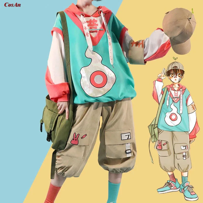 

Hot Anime Toilet-Bound Hanako-Kun Yugi Amane Cosplay Costume Weird Homecoming Handsome Uniform Activity Party Role Play Clothing