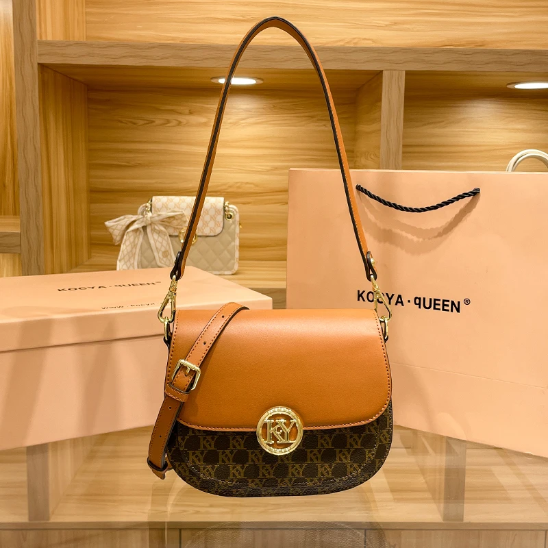 

Новинка 2021, знаменитые дизайнерские сумки на седло, высококачественные сумки-мессенджеры через плечо из натуральной кожи, Роскошные модные...