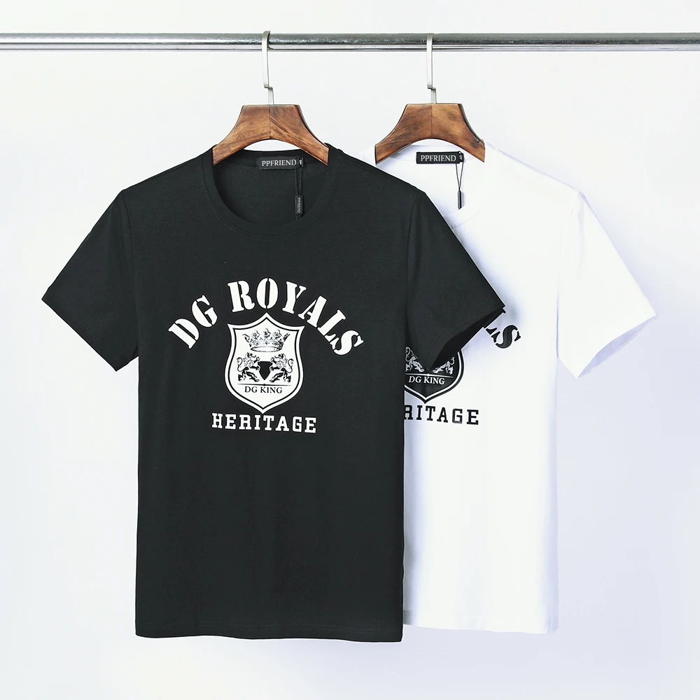 

Men's Summer 100% Cotton t-shirt with Army print cotton t shirt PP|419202547