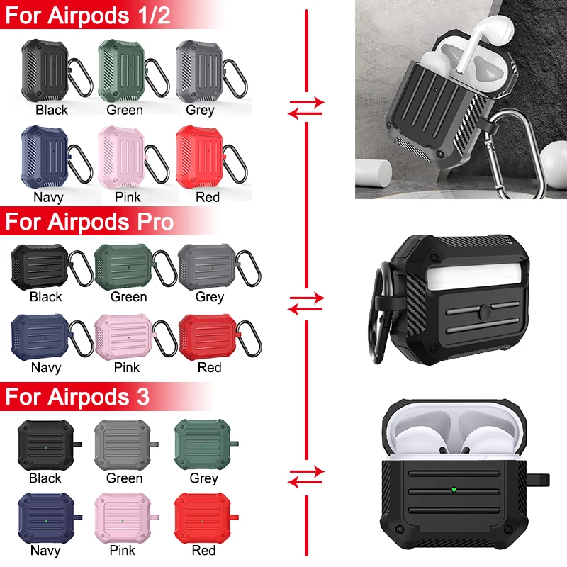 Роскошный чехол для наушников Airpods Pro Силиконовый противоударный Apple Airpod pro 1 2 3