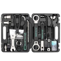 pro bicycle repair tools box 18 in 1 cycling multitool chain pedal bb wrench hex key bike tools kit box set bike repair kit