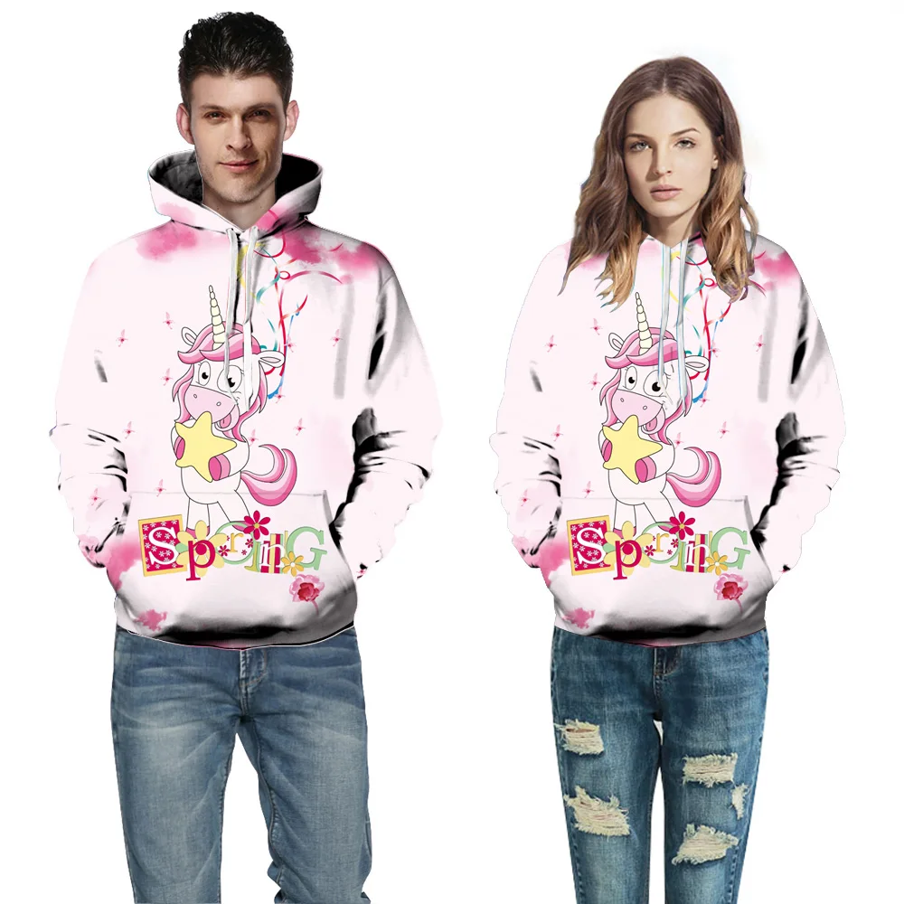 

Cartoon Birds Unicorn 3d Hoodies Women/Men Unisex Sweatshirts Tracksuit Tops Hooded Hoody Casual Outdoor Outwear YXQL6030