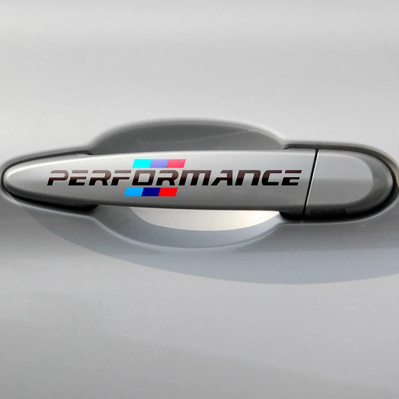 4 шт./компл. наклейка для украшения автомобильной дверной ручки декоративная