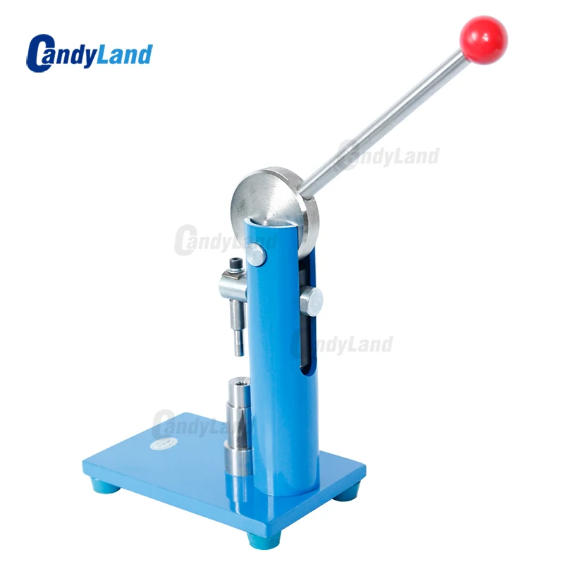 

Candyland Small Manual Medicine Powder Punch Pressing Machine Round Milk Tablet Candy Making Machine