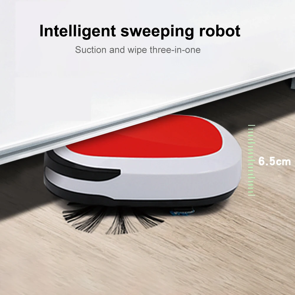 Умный робот 2000PA пылесос сухой влажный подметальный беспроводной Авто уборочная