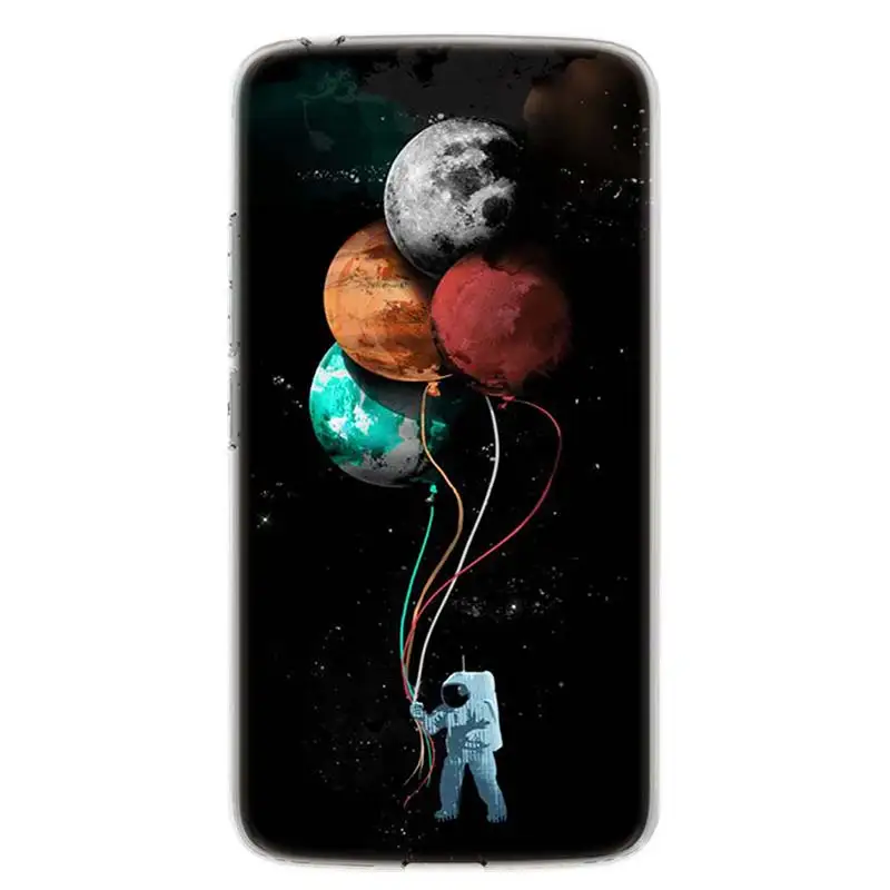 Чехол для телефона Merrry Go Planet Space Motorola MOTO G8 G7 G6 G5 G5S G4 E6 E5 E4 Plus Play Power One Action мягкий