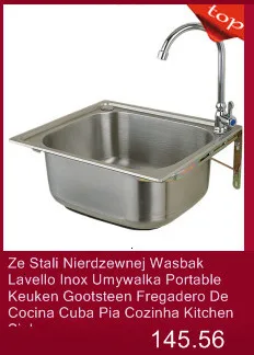 Ze Stali Nierdzewnej кухня Afwasbak Evier Inox Umywalka кран Lavandino Pia Cozinha De Cocina Lavabo Fregadero кухонная раковина