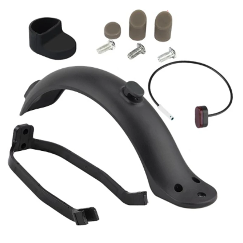 

2 Teams Rear Mudguard Fender Guard + Bracket + Hook +Taillight for Xiaomi M365 Electric Scooter