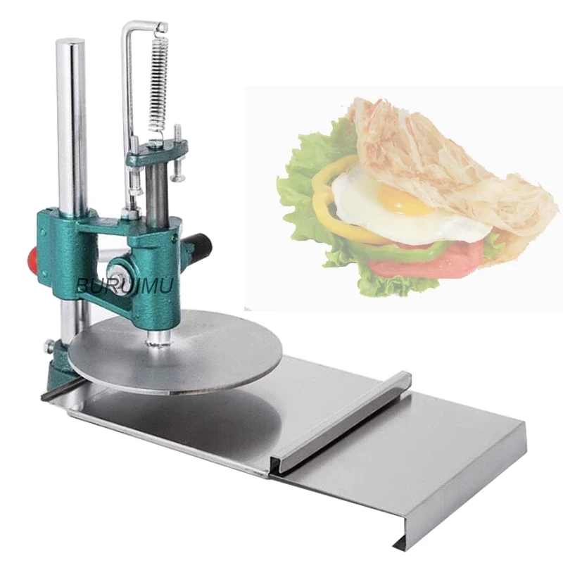Ручной пресс для теста тестовальный ролик машина прессования пиццы обжарки утки