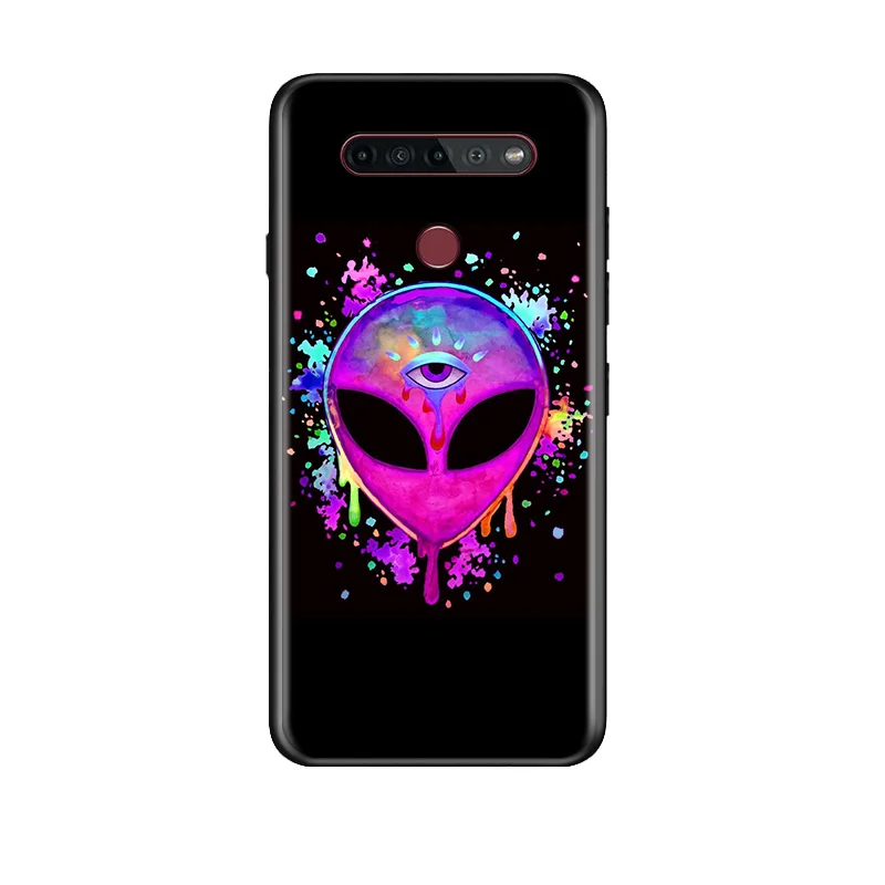 

Third Eye Psychedelic Painting Art For LG G8 V30 V35 V40 V50 V60 Q60 K40S K50S K41S K51S K61 K71 K22 ThinQ 5G Phone Case