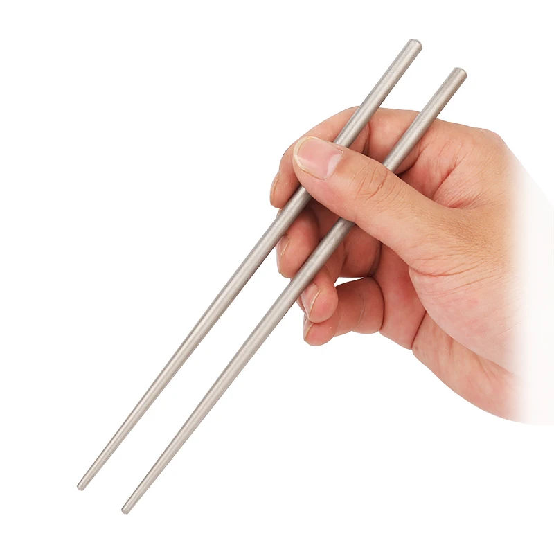 Палочки для еды многоразовые из чистого титана 1 пара|Палочки еды| |