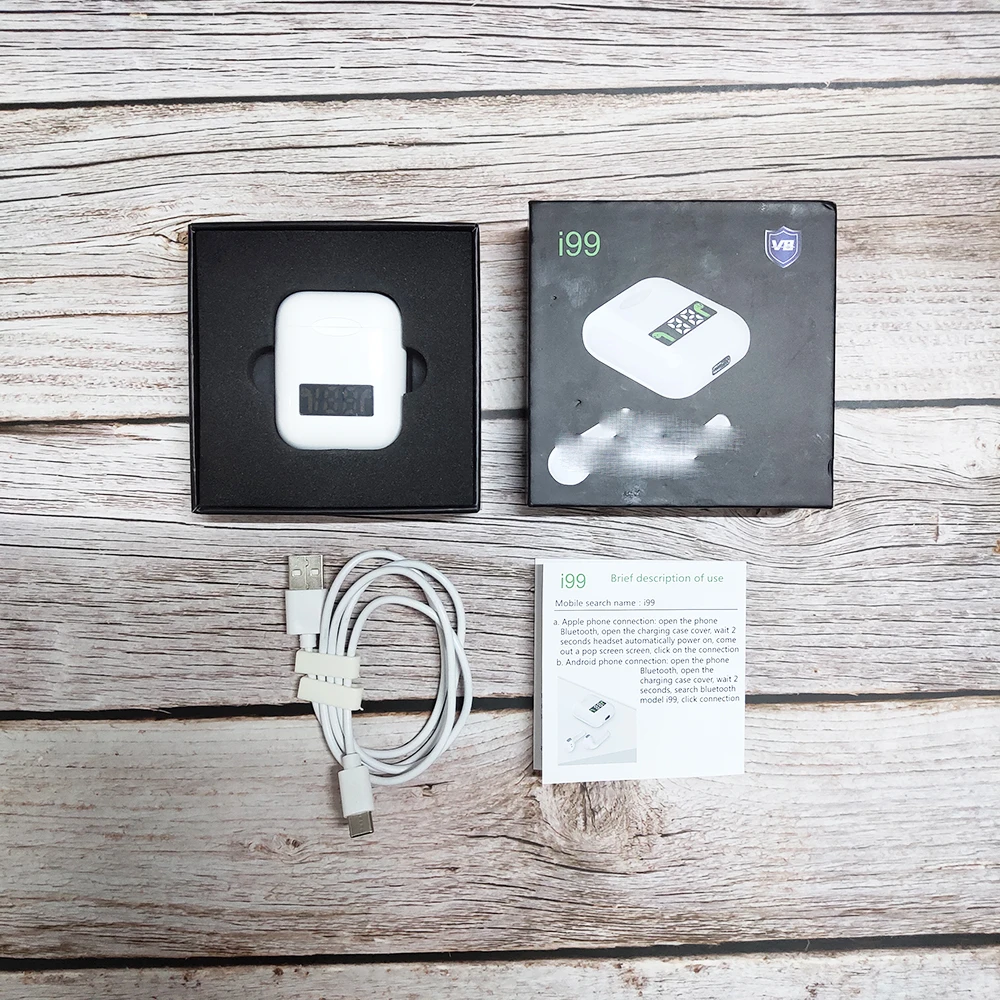Обновленные i99 TWS 1:1 беспроводные bluetooth-гарнитуры наушники tws i11 i12 для iPhone Android не i20 i30 i60 i1000 i200 Tws