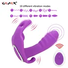 Носимый вагинальный фаллоимитатор, вибраторы, 10 скоростей, Стимулятор точки G, клитора, эротический секс интимные игрушки для женщин женские маструбаторы
