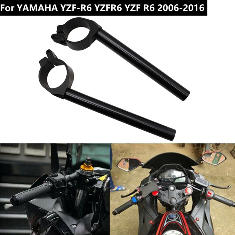 

Мотоциклетный зажим, 43 мм, руль вилки 7/8, приподнятый для Yamaha YZF-R6 1999-2004 R6S 06-09 FZR100