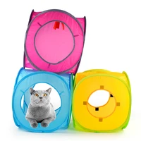 3 colors cat toy kitten pet play tents tunnel playground toys outdoor foldable funny cat tunnel combinable toys for cats