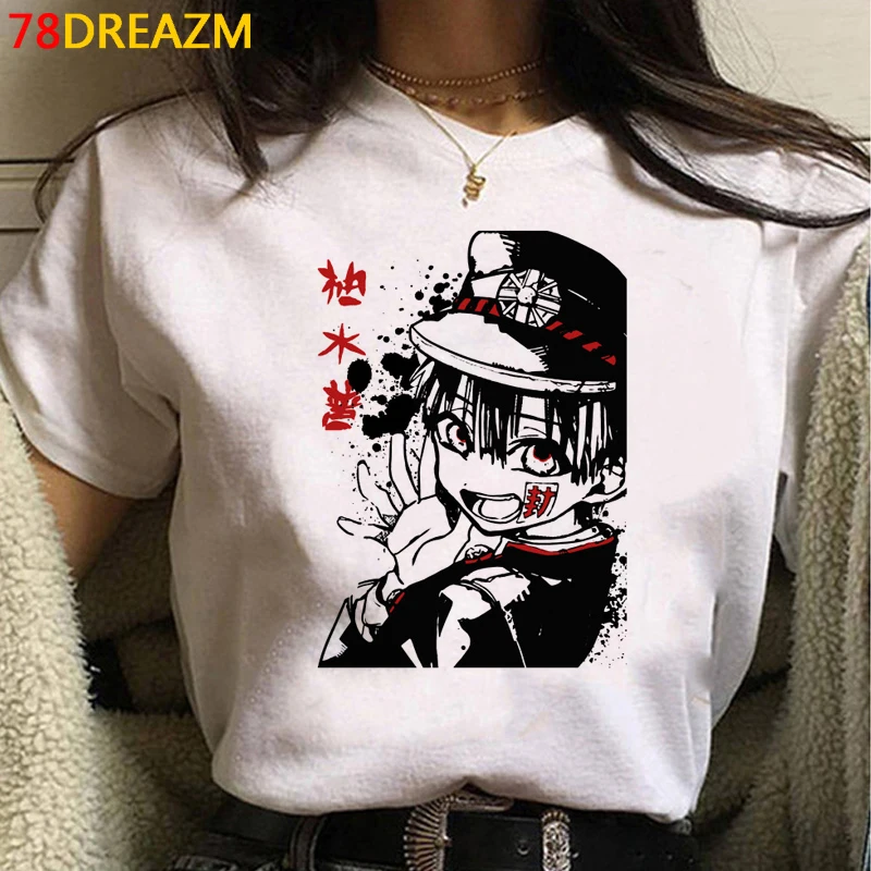 

Hot Toilet Bound Hanako Kun Graphic Tees Women Kawaii Japanese Anime T Shirt Funny Cartoon Summer Tops Unisex T-shirt Female