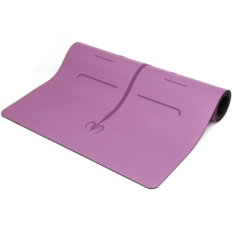 Высококачественный нескользящий коврик для йоги толщина 5 мм удобный пенный