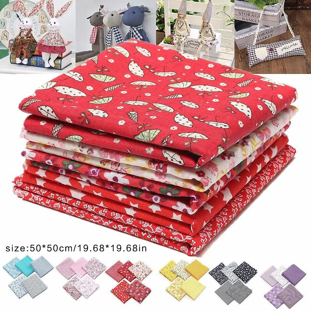

DIY handmade patchwork small floral fabric Cotton Clothes Handicrafts Knitting Indoor decorations Home use