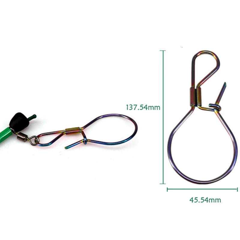 5 м рыболовный замок с пряжками из нержавеющей стали пружинный для рыбы Прочный