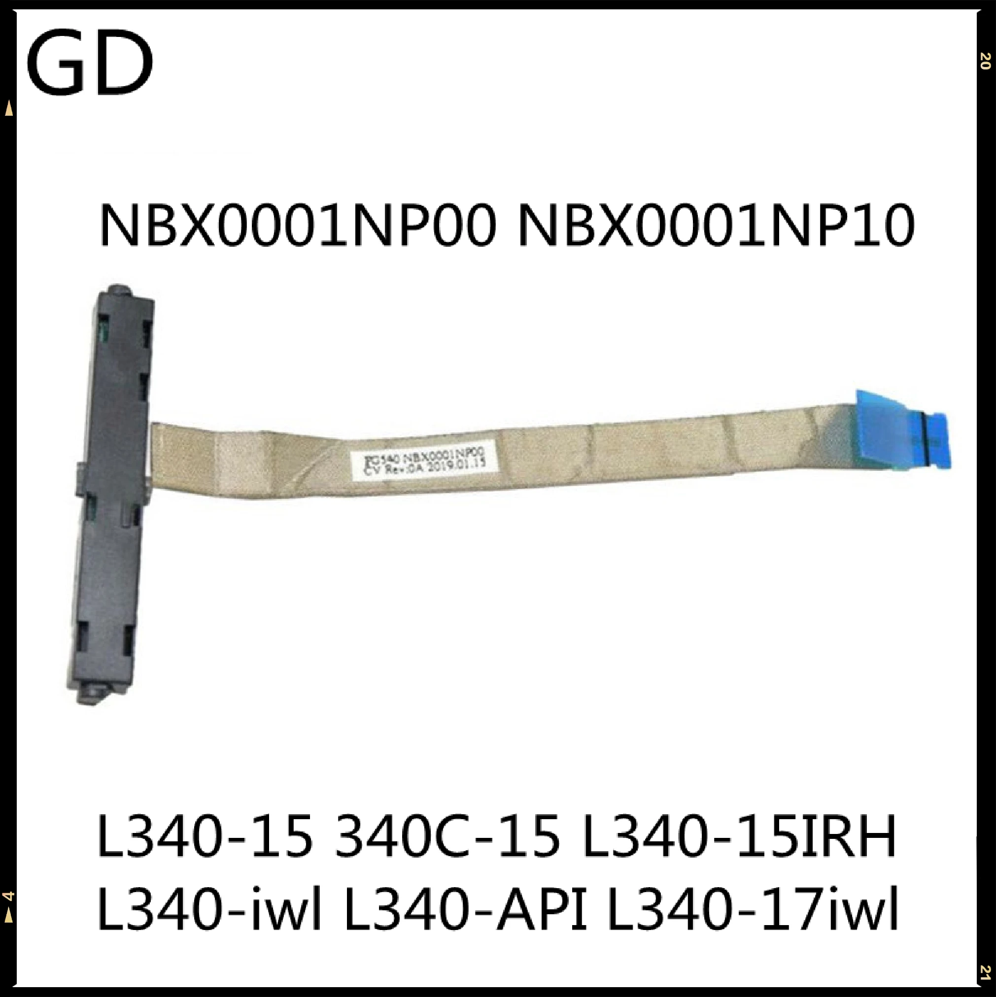 GD Новинка для Lenovo Ideapad L340-15IRH L340-15API L340-15IWL NBX0001NP00 NBX0001NP10 Sata HDD Кабельный разъем |